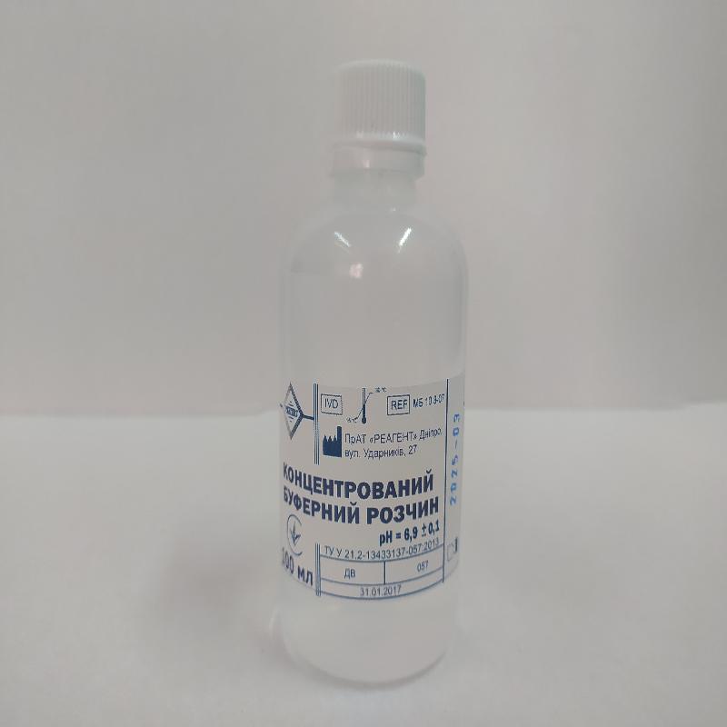 Концентрований буферний розчин 100 МБ 12.4-07